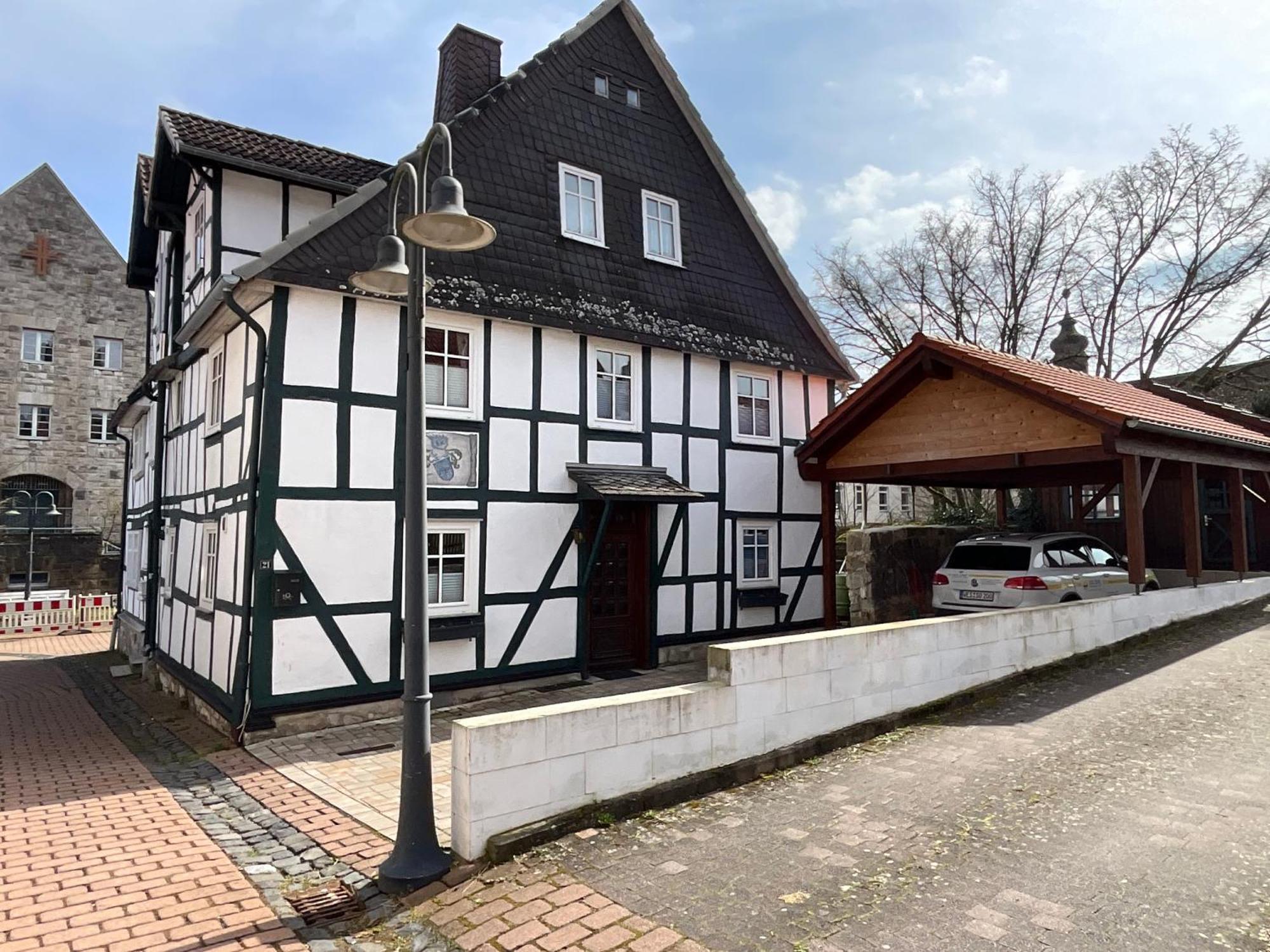 Urig, Gemuetliches Fachwerkhaus Villa Korbach Exterior photo